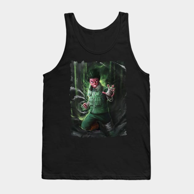 ROCK LEE ANIME MERCHANDISE Tank Top by julii.draws